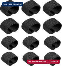 12 Pcs Elastic Belt Keepers Elastic Web Belt Loop Keeper Strap Organizers Backpa