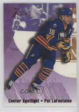 1994-95 Flair Center Spotlight Pat LaFontaine #5 HOF g9u
