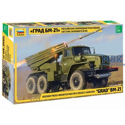 ZVEZDA ZV3655 BM-21 Grad Rocket Launcher