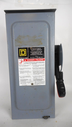 Square D H361rb Safety Switch 30A 600V Disconnect NOS