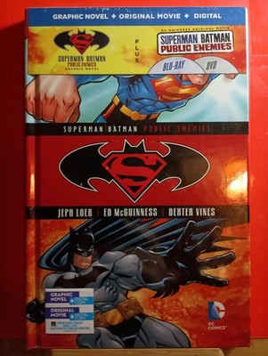 SEALED 2016 DC Comics Superman Batman Public Enemies HC Graphic Novel FREE SHIP
