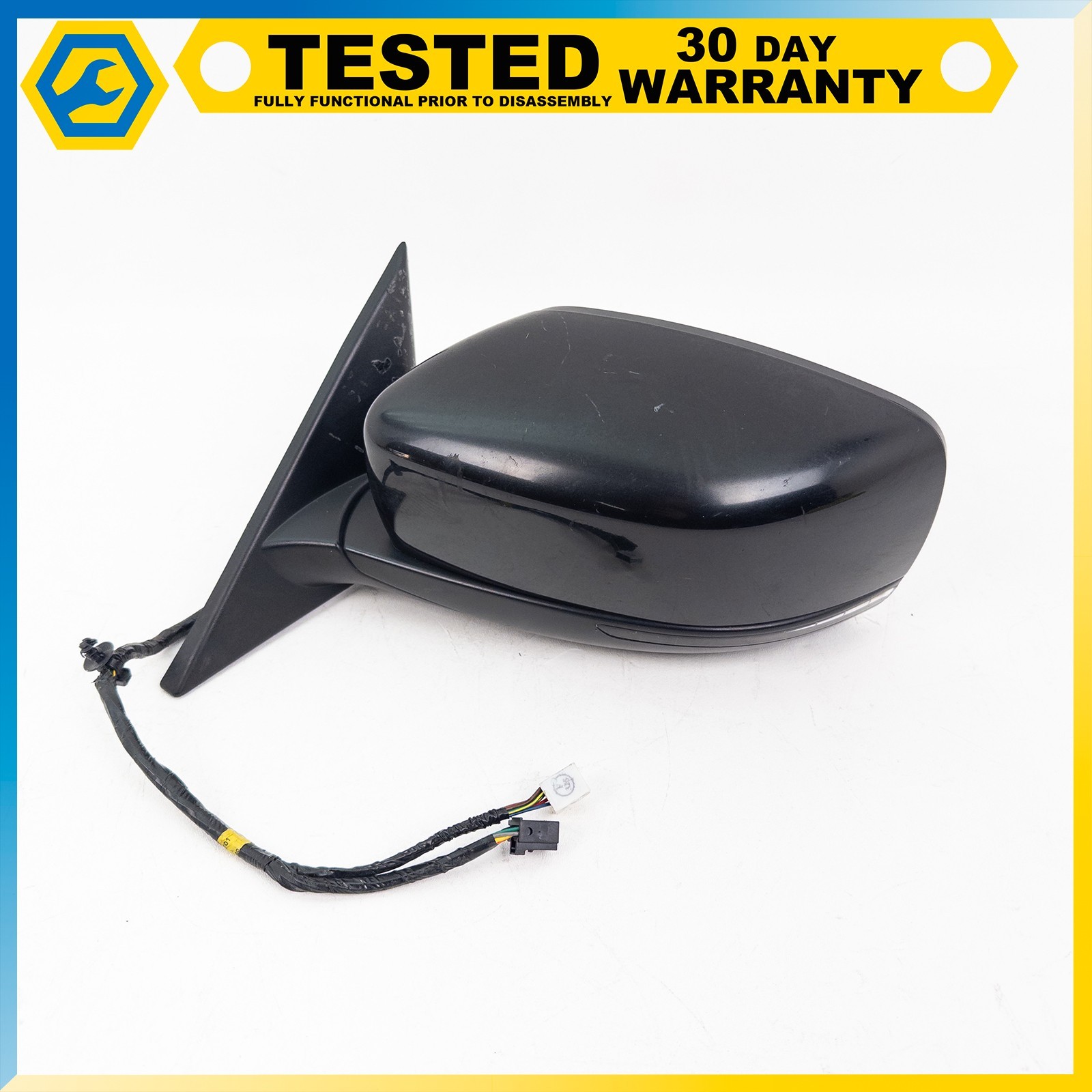 14-24 MASERATI GHIBLI LEFT DRIVER SIDE REAR VIEW DOOR MIRROR ASSEMBLY OEM