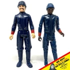 1980, 1981 Kenner Star Wars 3 3/4" Bespin Guards Figures (White & Black) READ