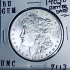 1902 O BU GEM MORGAN SILVER DOLLAR UNC MS+++ U.S. MINT RARE COIN 9113