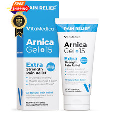 VitaMedica Arnica Gel Plus 15 Healing Plant Compounds, Extra Strength Clear