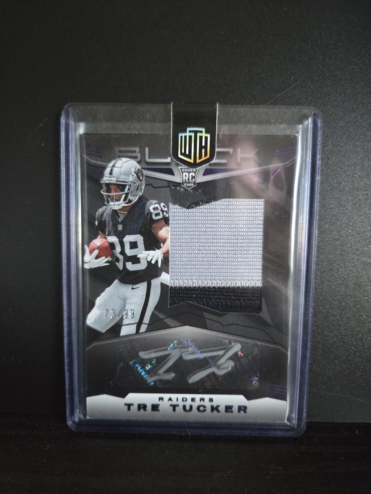 2023 Panini Black #238 Tre Tucker JSY AUTO /99