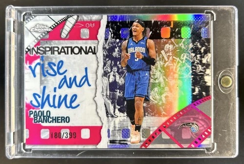 2025 Topps Chrome Paolo Banchero Refractors Magenta (RAW)