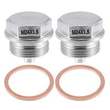 Vehicle Engine Magnetic Oil Drain Plug Stainless Steel with Copper M24x1.5