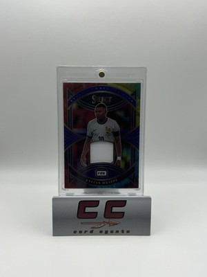 2024-25 PANINI SELECT FIFA SOCCER KYLIAN MBAPPE TYE DYE PATCH 10/25 JERSEY MATCH