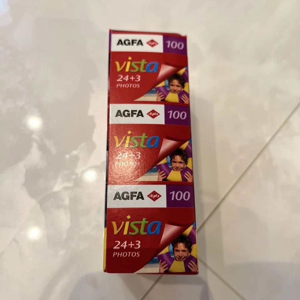 AGFA vista Color Film ISO100 24+3 sheetsrolls Batman Pack Cameras and Photo - Image 3 of 4