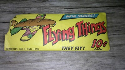 Topps Flying Things Box new series 2 flying things airplanes designed sold by Topps Chewing gum ...