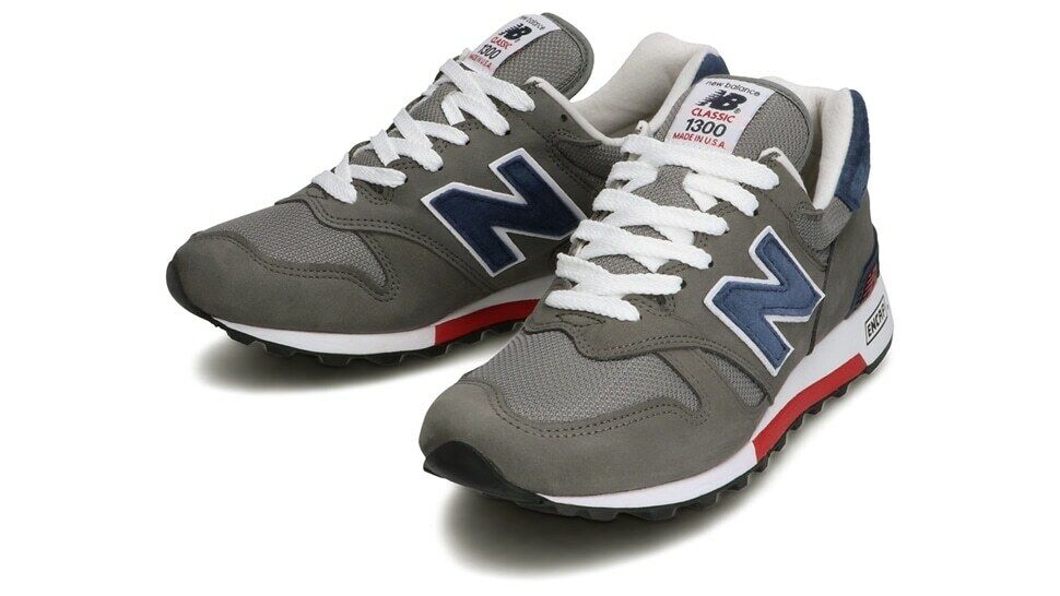 New Balance 1300 Made in USA Grey Blue Red M1300ER Brand New