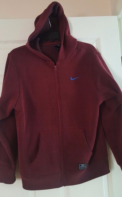 burgundy nike jacket