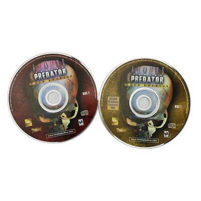 Aliens Versus Predator: Gold Edition (PC, 2000, 2-disc) CD-ROM Games Only
