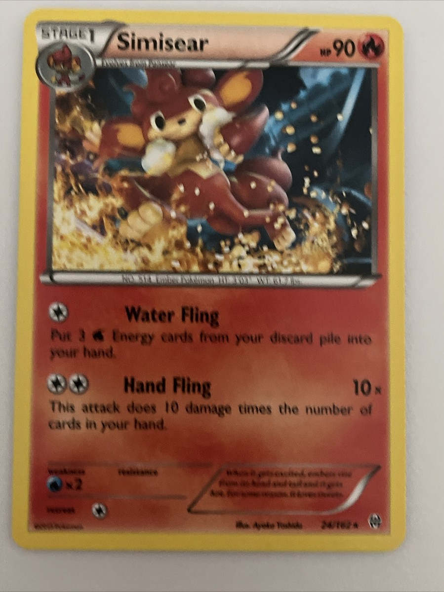 simisear pokemon card price SV11W] 100/086AR Simisear VSTAR260 HP Simisear [Reverse Holo] #38 Prices