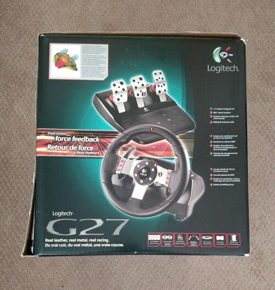 VOLANTE LOGITECH G27 RACING WHEEL - Premium Computadores