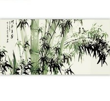 Paint By Numbers Adults kids Bamboo Chinese DIY Painting Kit 40x50CM Canvas