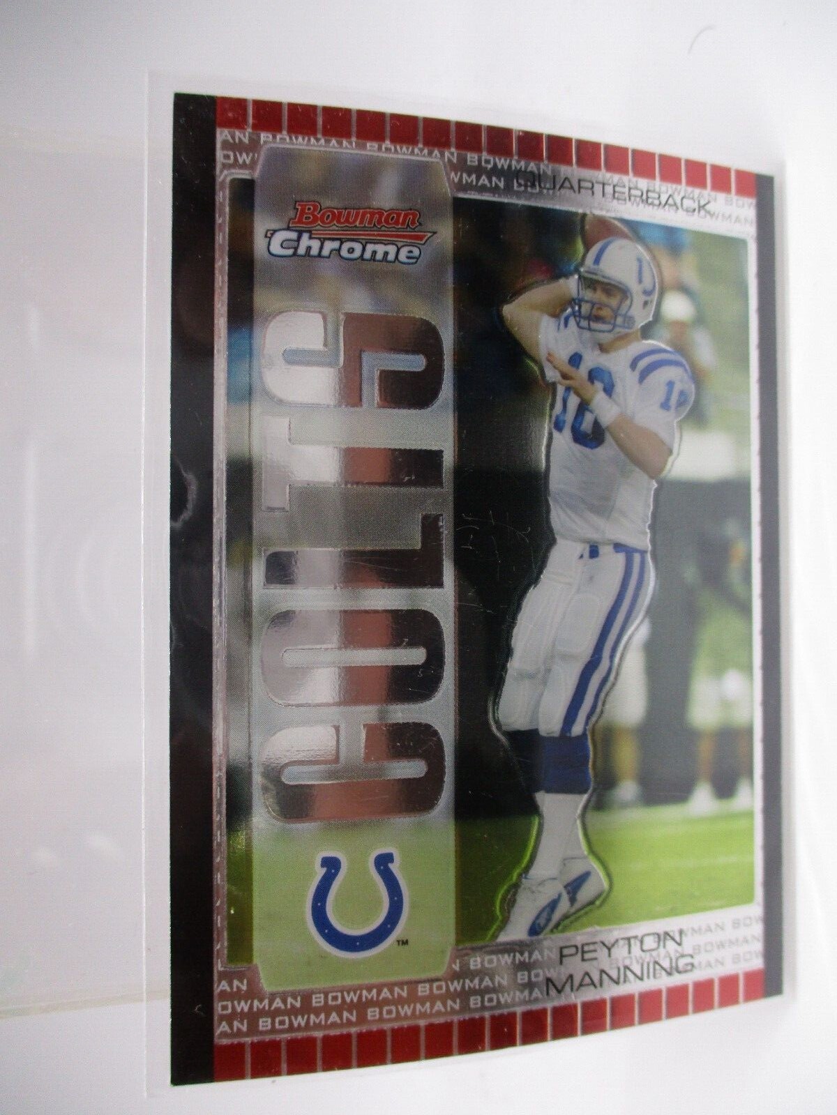 2005 Bowman Chrome #1 Peyton Manning COLTS