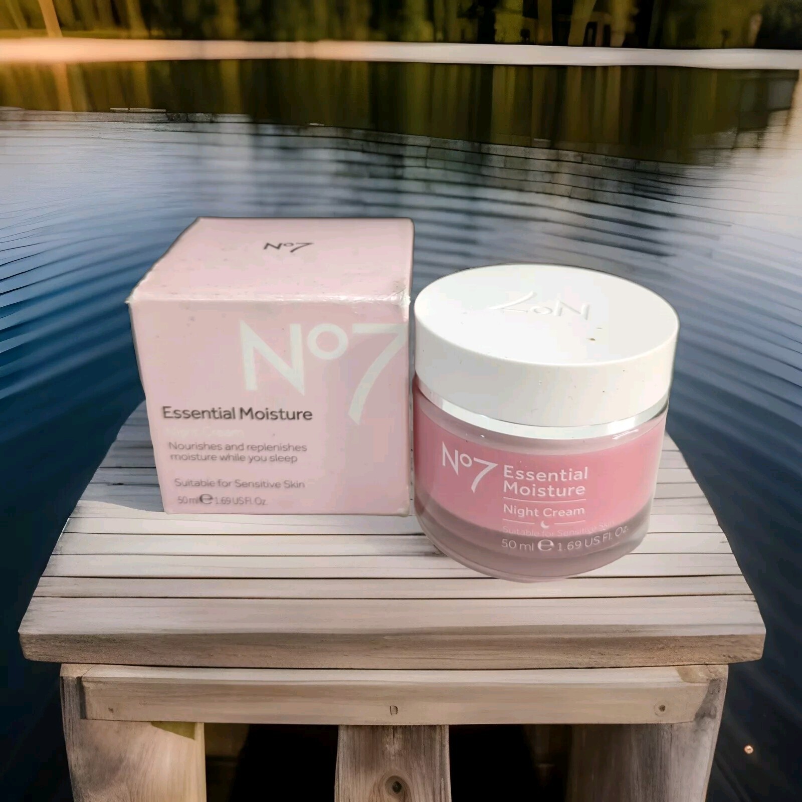 No7 Essential Moisture Night Cream  50ml Suitable For Sensitive Skin