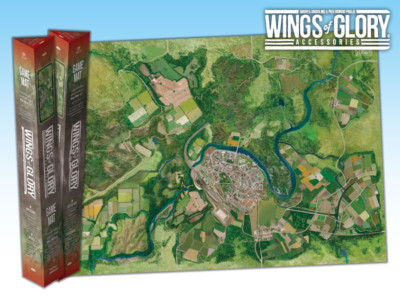 AGSWGA502B Ares Games Wings of Glory: City Game Mat
