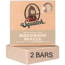 DR. SQUATCH BIRCHWOOD BREEZE BAR 2PC