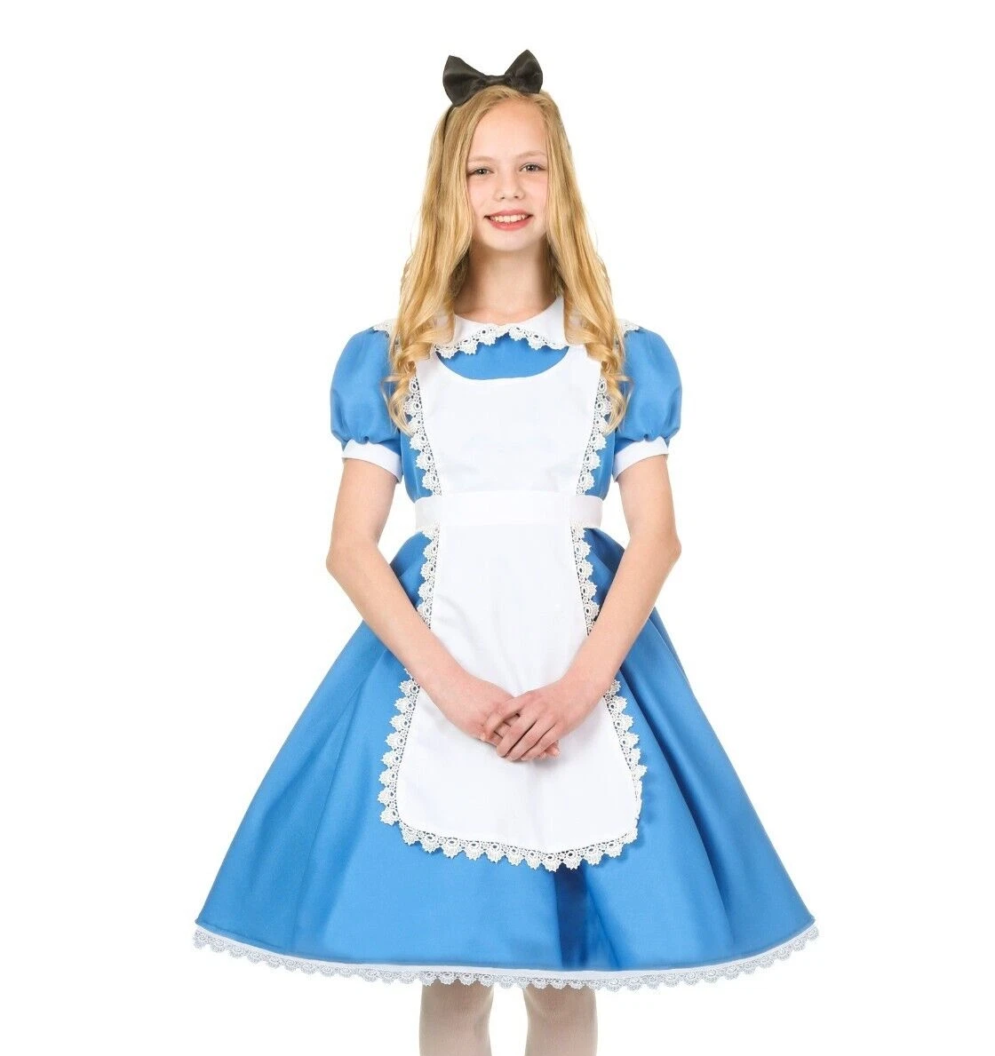 Costume robe bleue fille Supreme Alice au pays des merveilles TAILLE M (occasion)