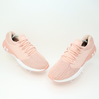 Under Armour Womens Charged Vantage Pink Running Shoes 3023565-601 Size 12