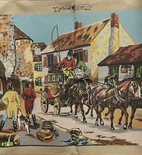 Needlepoint Cotton Canvas 20” x 44” Collection D’ Art  Canvas Only