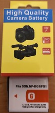 UK+NEW NP-BG1 FG1 Battery Sony Cyber-shot DSC-HX9V HX20V WX10 W290 W70 W80 W90