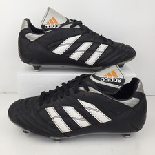 Adidas Mens Football Boots UK 8 EUR 42 Cordoba 1995 Vintage Black Leather Shoes