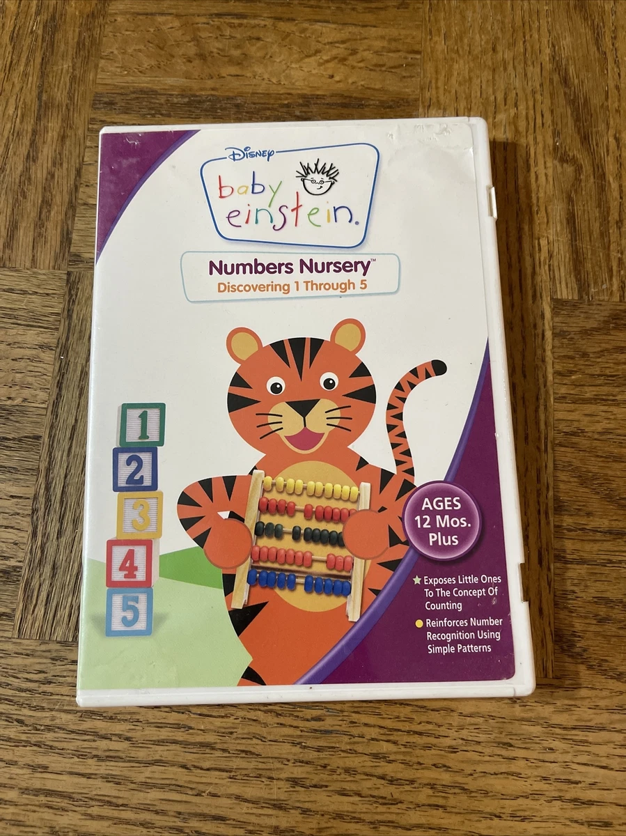 Baby Einstein Numbers Nursery Vhs