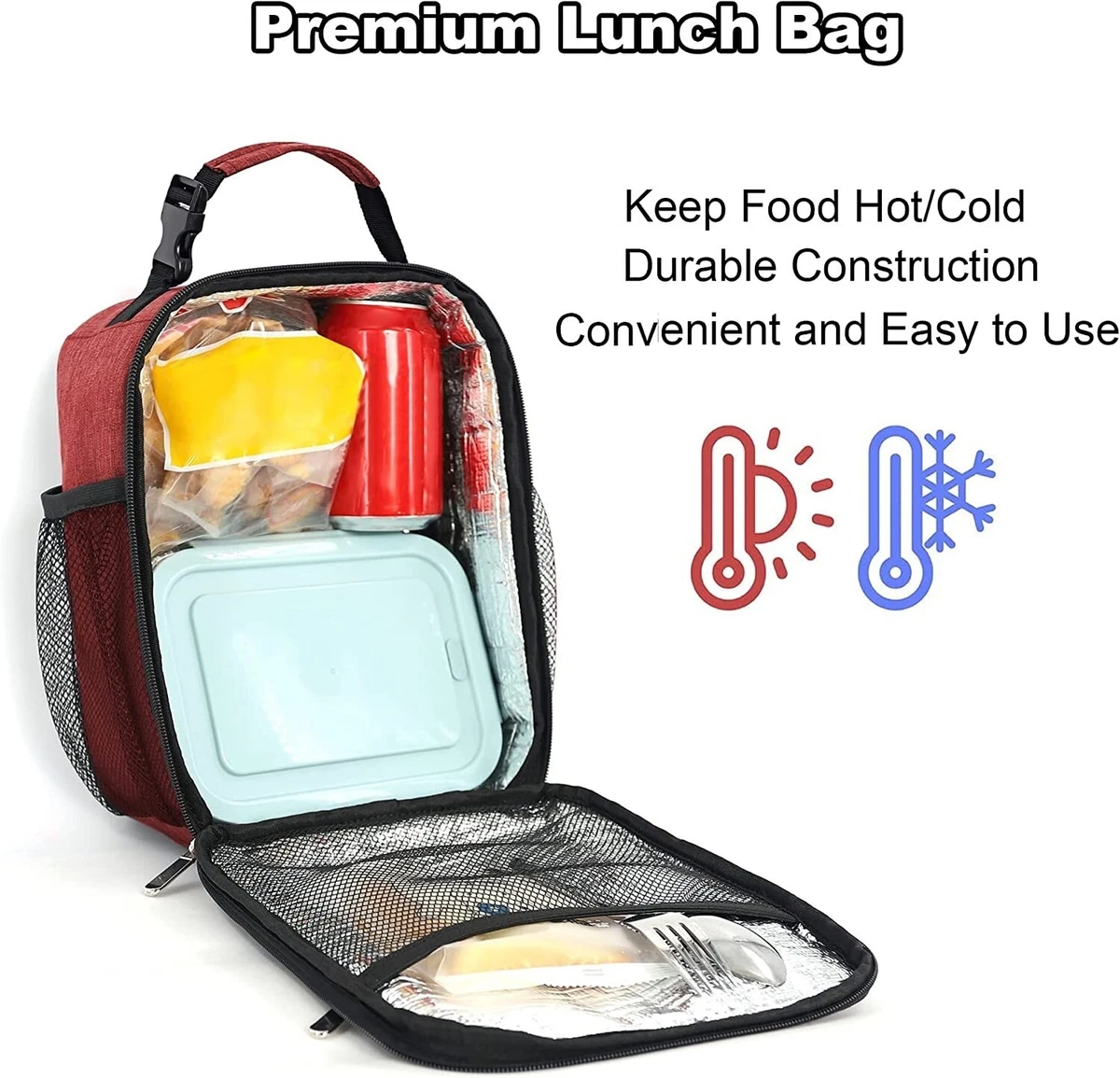 Buy Wholesale China Lunch Bag For Women Insulated Lunch Box For