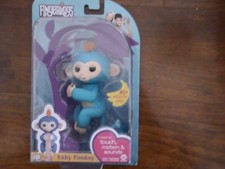 100 AUTHENTIC WowWee Fingerlings Monkey Boris Blue
