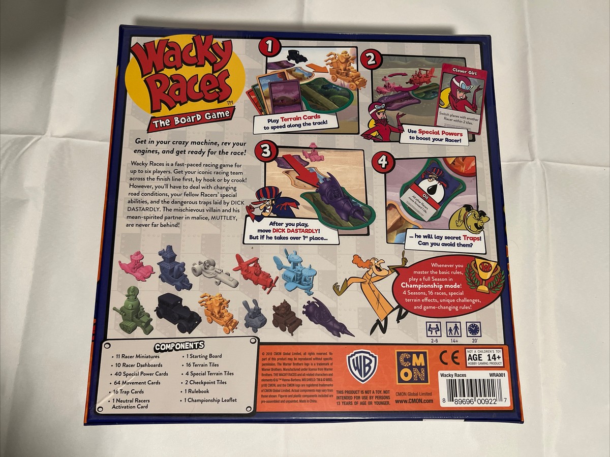 WACKY RACES The Board Game | eBay
