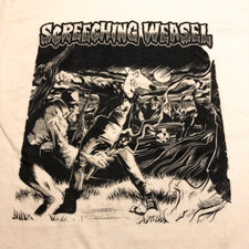 Screeching Weasel Band Music Rock White Shirt Men Women Cotton Tee UU337