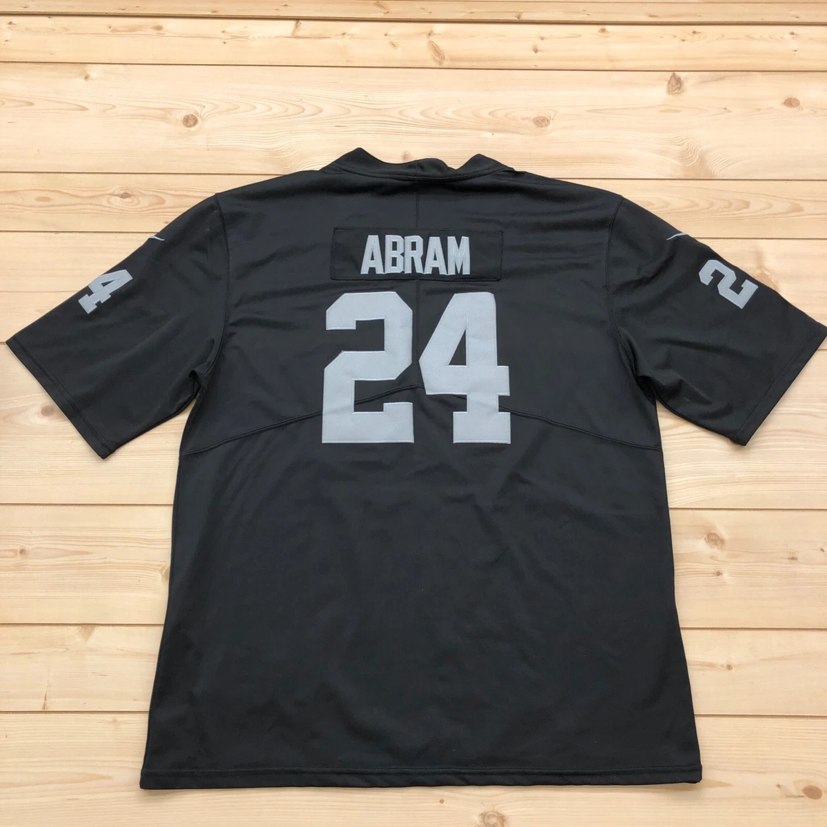 Nike Las Vegas Raiders No24 Johnathan Abram Black Team Color Men's Stitched NFL Vapor Untouchable Limited Jersey