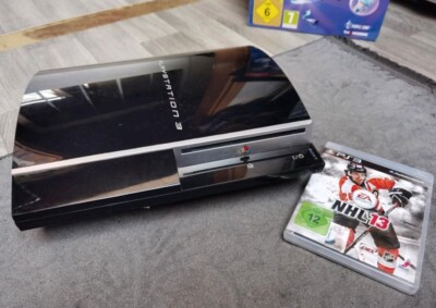 Playstation 3 Konsole - schwarz PS3 - 1 Spiel NHL13