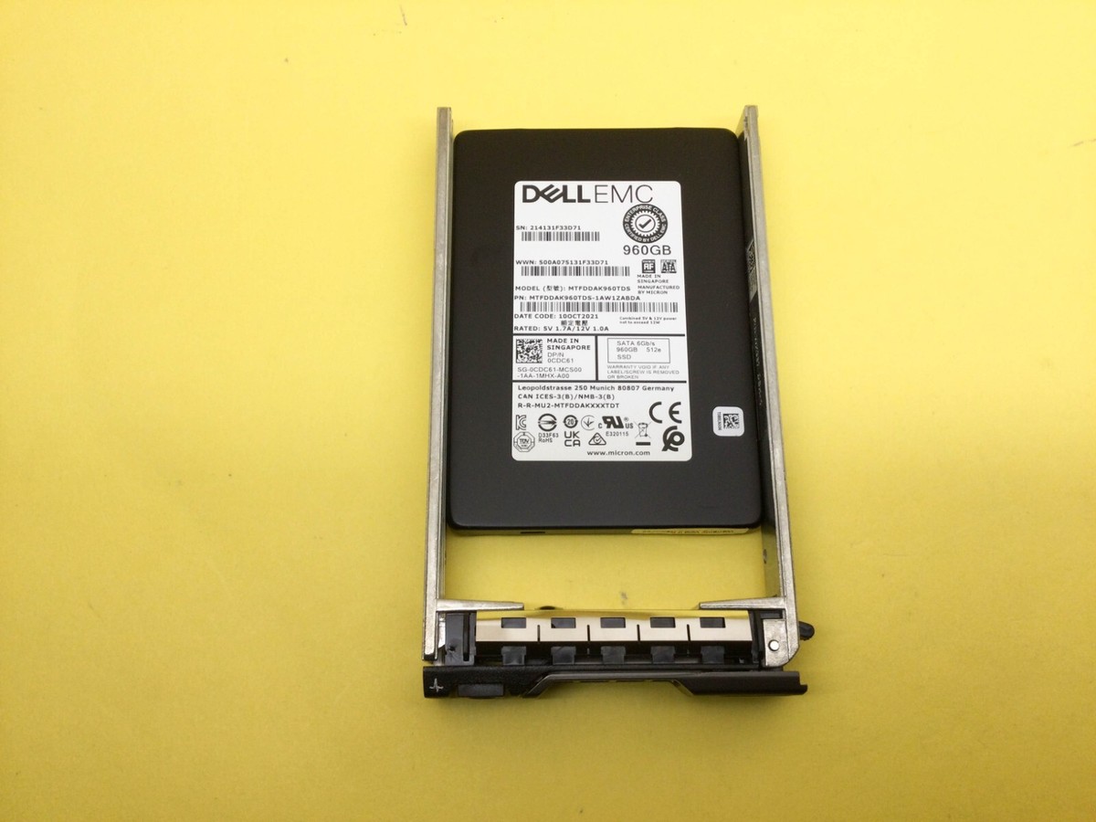 CDC61 Dell 960GB SATA 6Gbps Read Intensive 2.5'' SSD 0CDC61