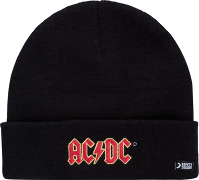 AC/DC Mütze Workwear Beanie Mütze Fanartikel Winter Wintermütze