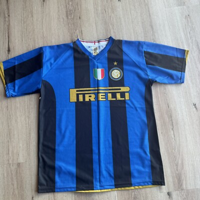 Inter Milan 2008 2009 Football Shirt Jersey IBRAHIMOVIC SWEDEN Size XL