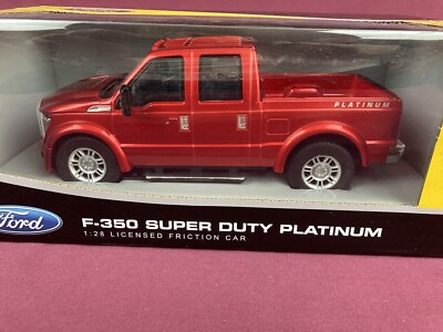 Braha 1/28 Ford F-350 Super Duty Platinum Friction Plastic Model