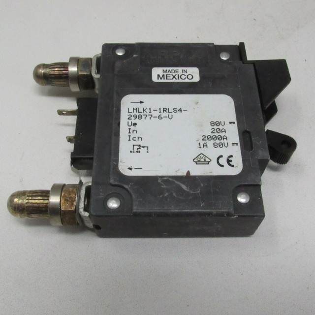 Sensata-Airpax 20 Amp DC Circuit Breaker LMLK1-1RLS4-29877-6-U | eBay