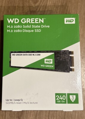 Western Digital Green 240 GB SATA SSD M.2 2280