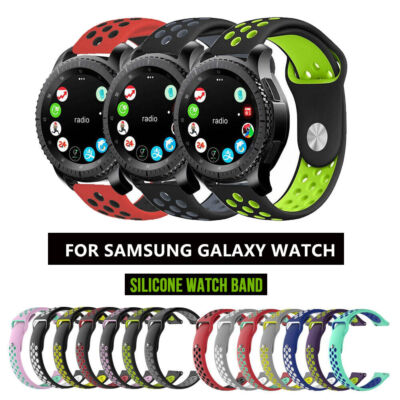 For Samsung Galaxy Watch 5 4 3 40/44mm 41/45mm 42/46mm Silicone Sport Band Strap