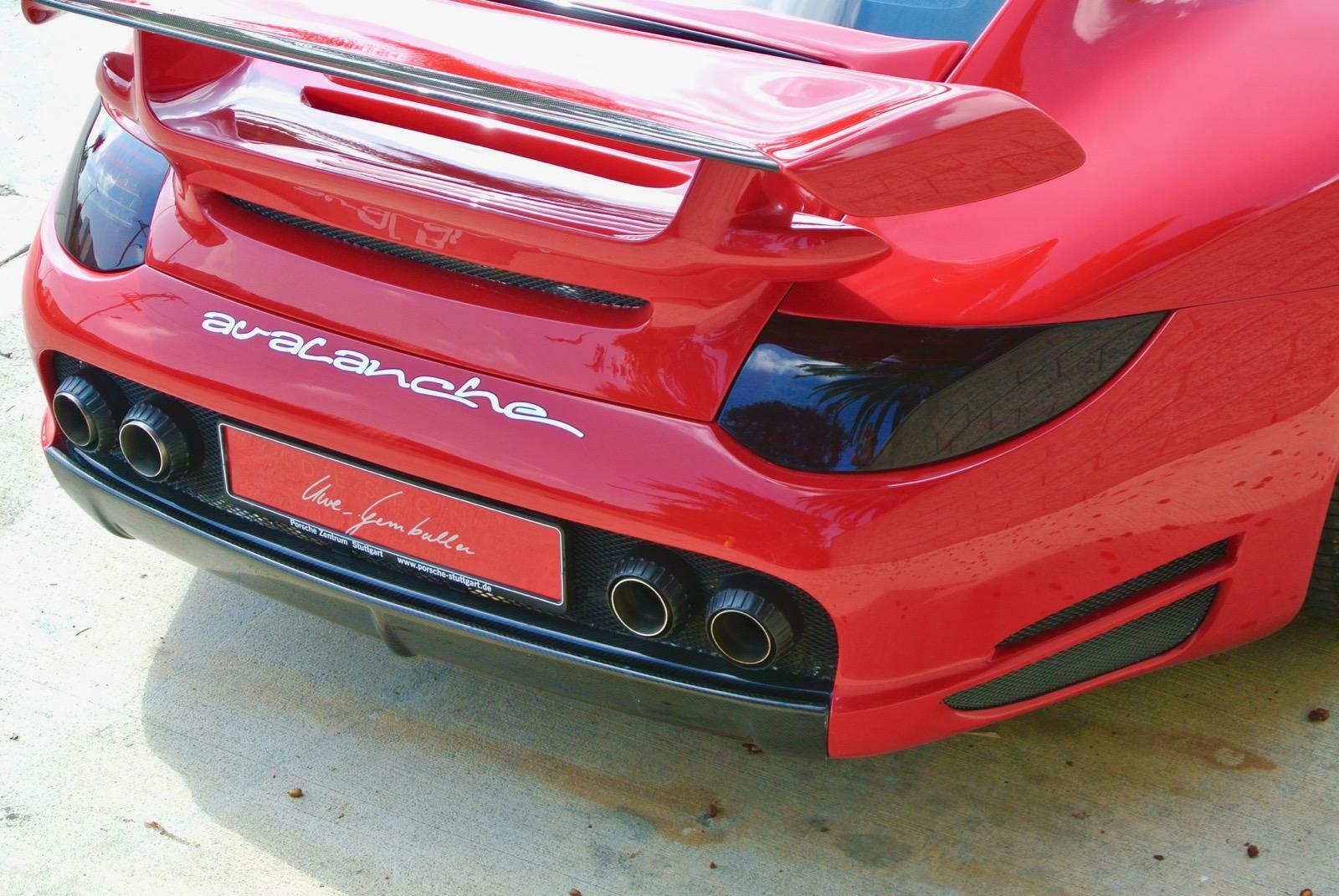 Porsche 911 997 Turbo GTO style 997 GT2 rear Decklid Wing | eBay