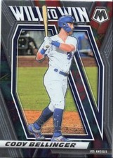 2021 Panini Mosaic Cody Bellinger Los Angeles Dodgers #WTW1 Will to Win