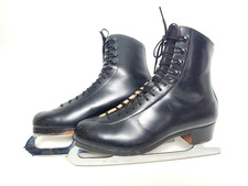 Riedell 900 by Red Wing USA Ice Figure Skates Men's 8.5 M w/ MK Pro Blades