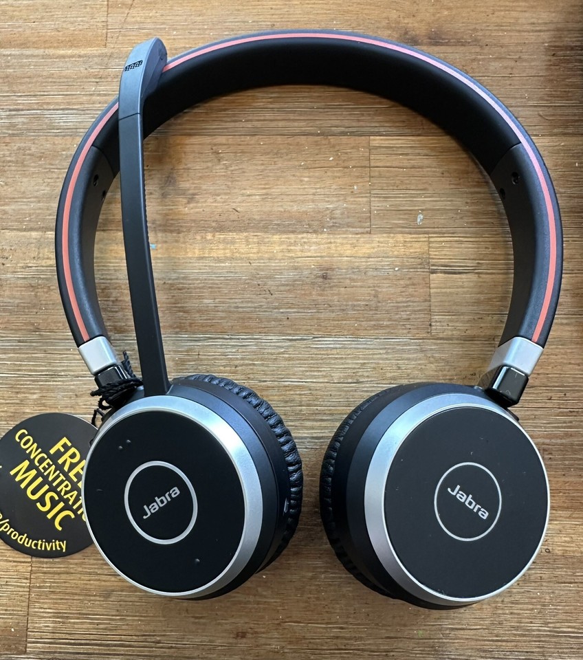 Jabra Evolve 65 SE MS Stereo Wireless Headset Music Headphones New