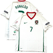 2008/09 Portugal Away Jersey 7 Ronaldo XL Nike Soccer Euro Vintage CR7 kit