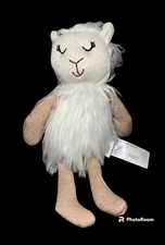 Animal Adventure Wooly's Llama Alpaca White Knit Lovey Stuffed Toy 2019